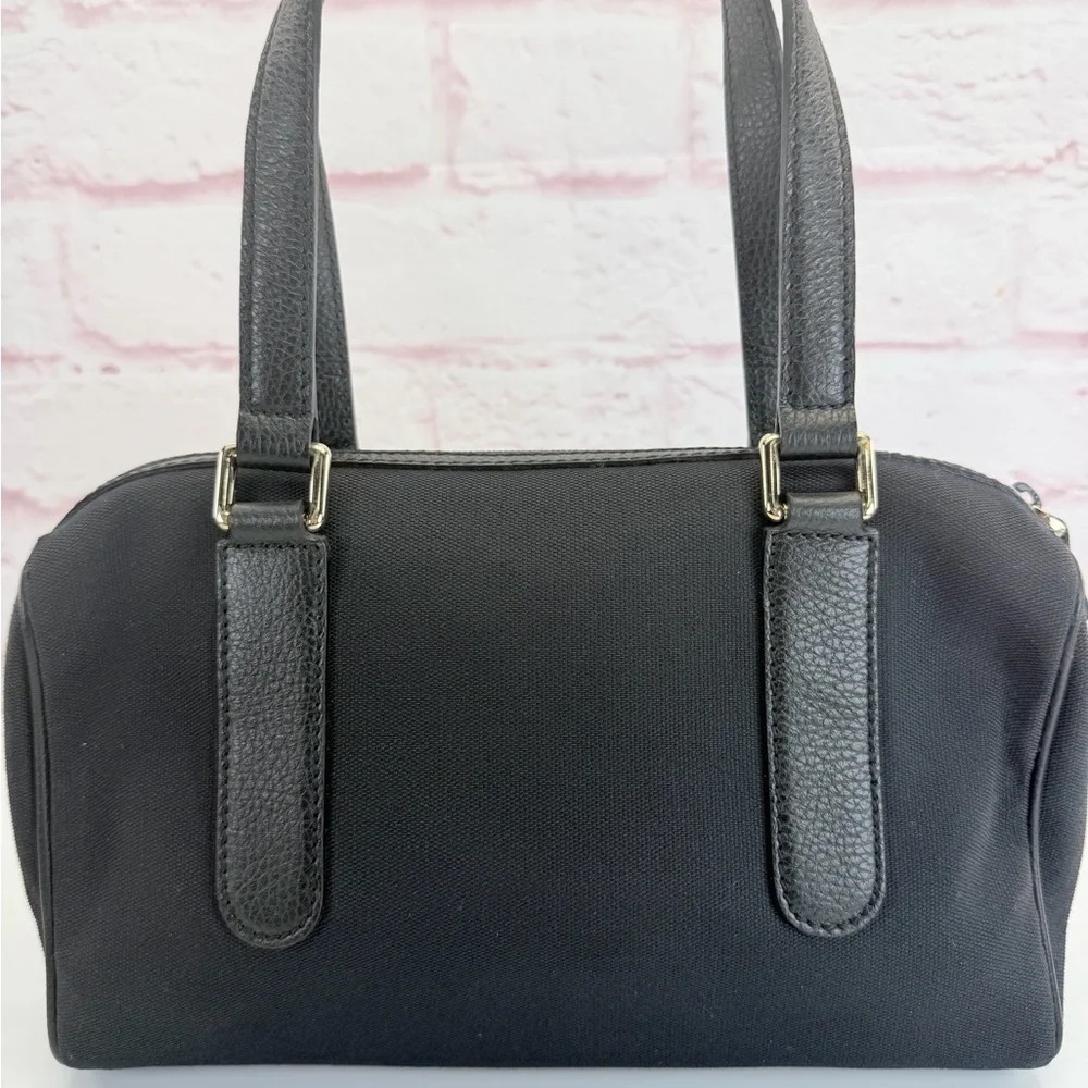 Gucci Black Canvas Top Handle Boston Bag - Picture 5 of 13